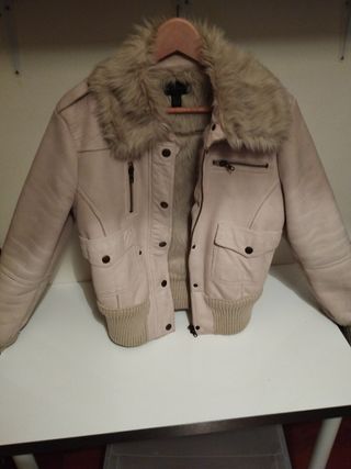 Chaqueta piel de ante