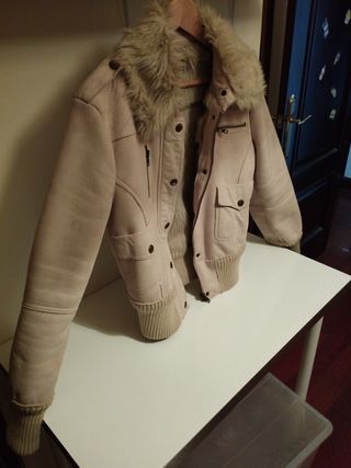 Chaqueta piel de ante