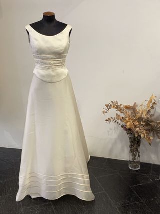 vestido de novia top y falda