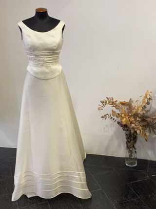 vestido de novia top y falda