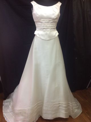 vestido de novia top y falda