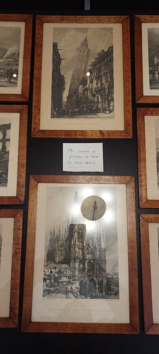 Cuadros litografias grabados. David Roberts.