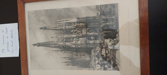 Cuadros litografias grabados. David Roberts.