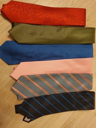 Corbatas de seda italianas