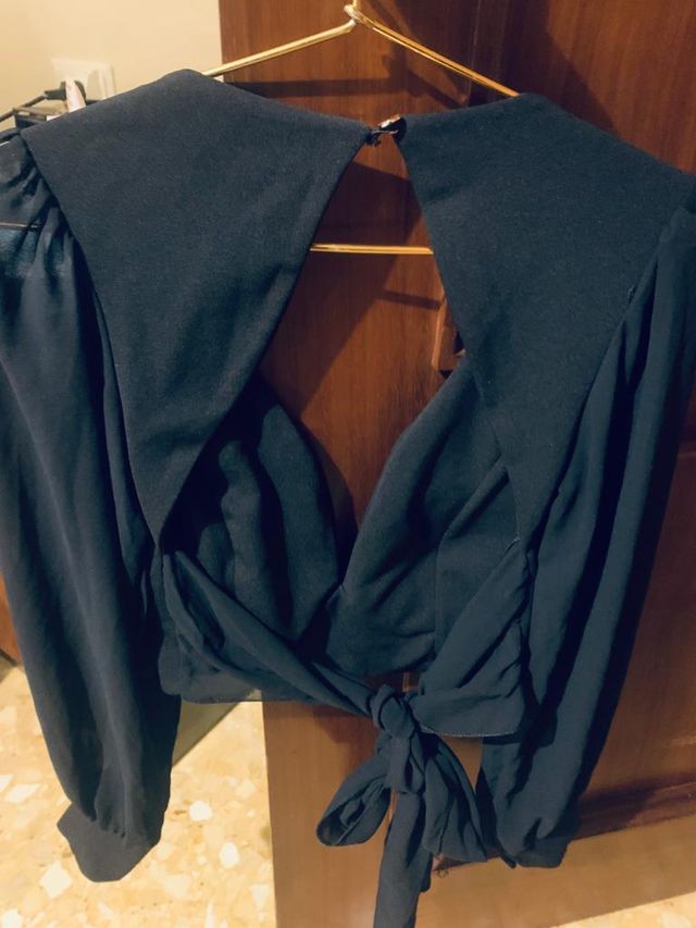 Blusa color negra 