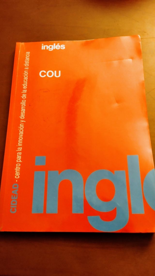 Libro de Inglés COU