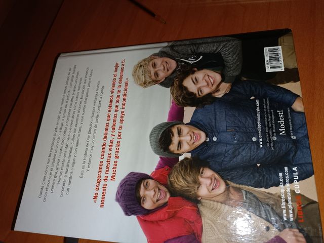 libro One Direction: Atrévete a soñar