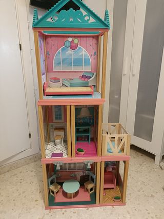 Casa de muñecas barbies