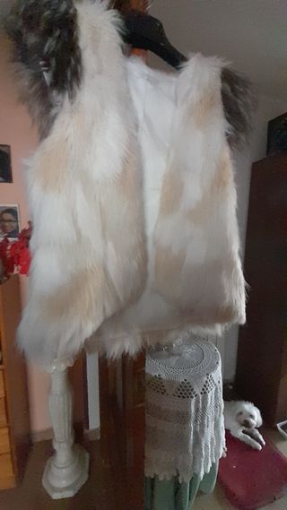 Chaleco de piel