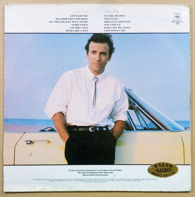 BRUCE SPRINGSTEEN-, ÁLBUM VINILO 12".