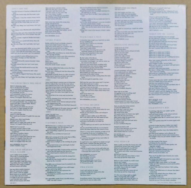 BRUCE SPRINGSTEEN-, ÁLBUM VINILO 12".