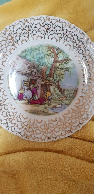 Juego platos santa clara 