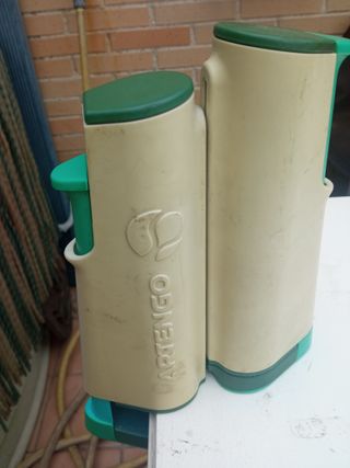 Portería, redes de mesa y baloncesto