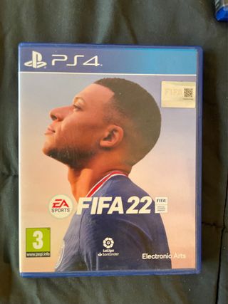 Juego Pley 4  Fifa 22