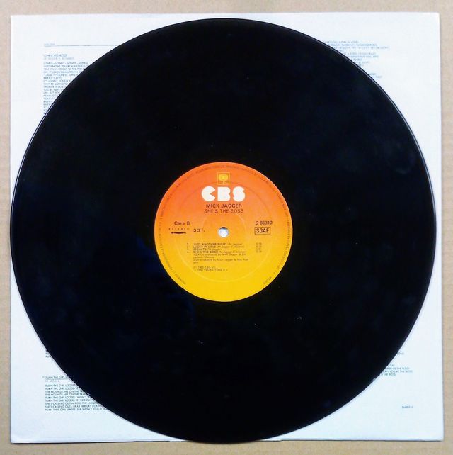 MICK JAGGER-, ÁLBUM VINILO 12".