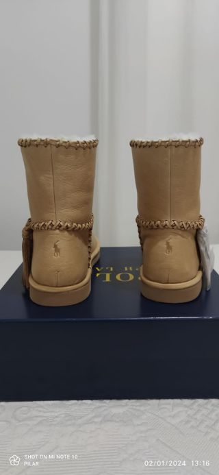 Botas de piel Polo Ralph Lauren