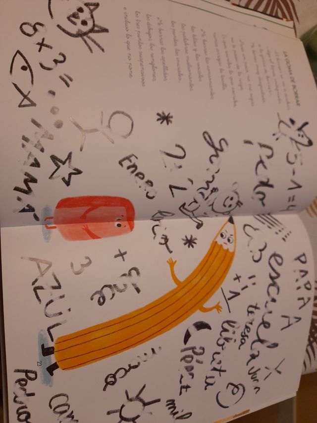 Libro versos del colegio