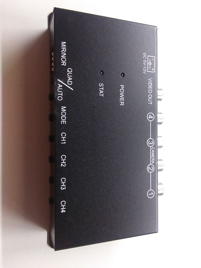 Controlador de hasta 4 camaras