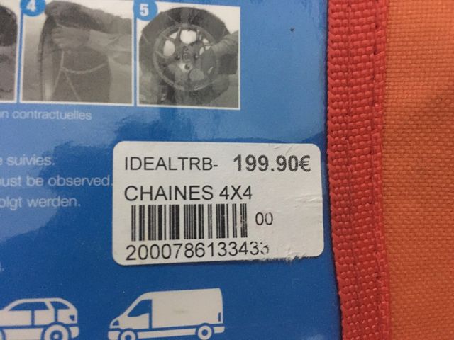 cadenas de nieve para autocaravana