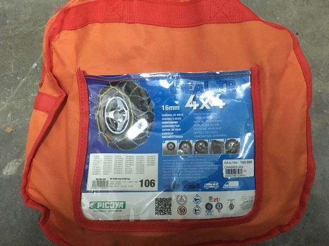 cadenas de nieve para autocaravana