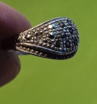 PENDIENTES ANILLOS PLATA ESMALTE ARTESANÍA MAJORAL