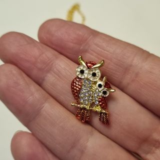 Colgante buhos con cadena NUEVO 