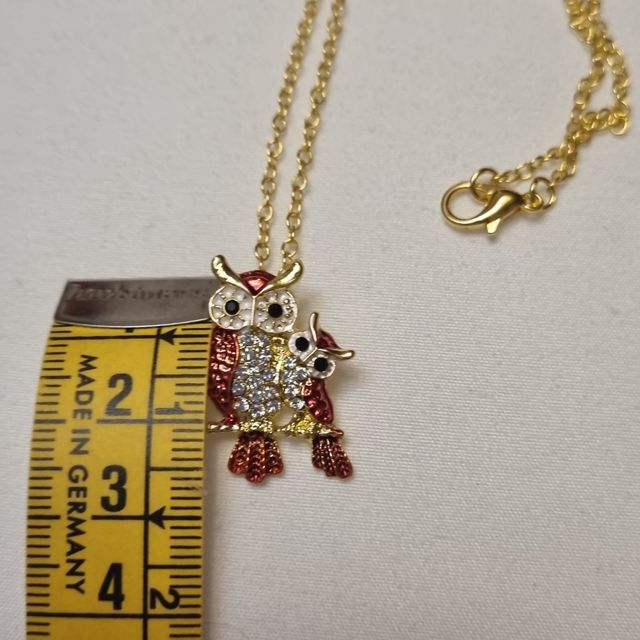 Colgante buhos con cadena NUEVO