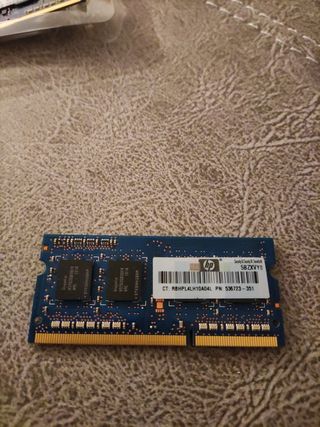 Memoria RAM para portátil 