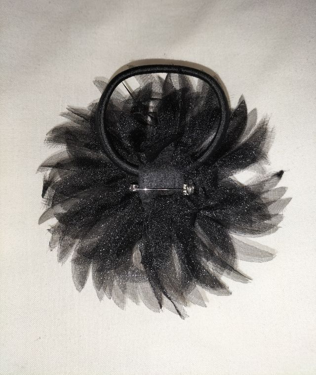 Bolso de Fiesta marrón chocolate y regalo broche