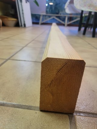 Vigas de madera decorativas mazizas