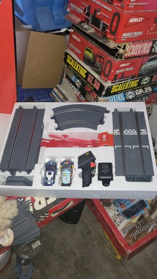 Circuito Scalextric rally Suecia slot