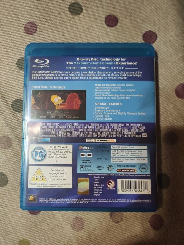 LOS SIMPSONS. LA PELÍCULA. BLURAY 