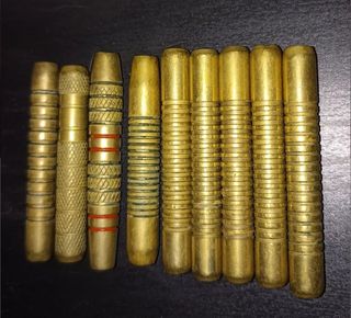 ✅Piezas para dardos (metal dorado y plateado)