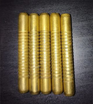 ✅Piezas para dardos (metal dorado y plateado)
