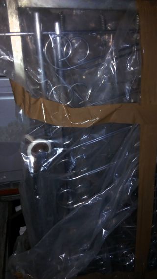 CUNA NIÑO/A BEBÉ ACERO INOXIDABLE Vintage AÑO 1977