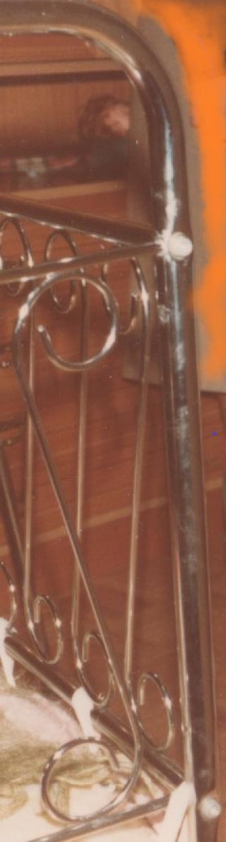 CUNA NIÑO/A BEBÉ ACERO INOXIDABLE Vintage AÑO 1977