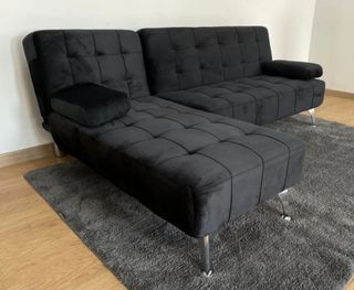 PACK SALON SOFA CAMA Y MESA COMEDOR CON 4 SILLAS