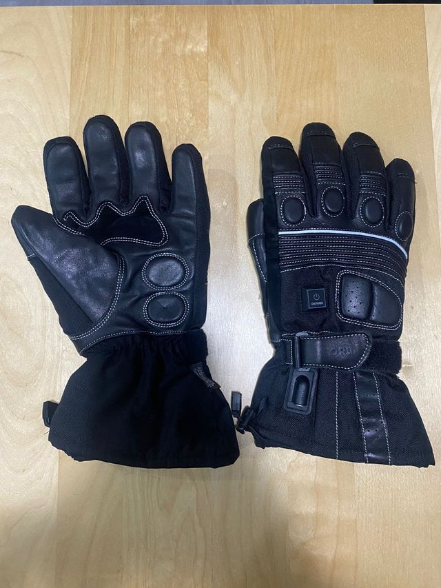 moto guantes calefactados