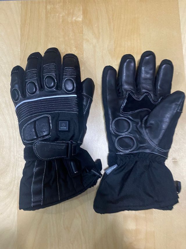 moto guantes calefactados