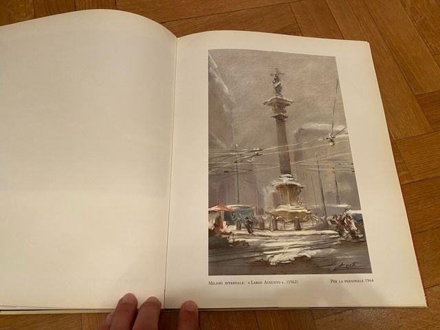Libro VISIONI DI MILANO di Luigio Curti