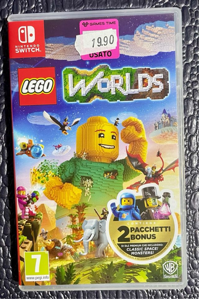 Box Nintendo Switch - LEGO WORLDS ( solo scatola )