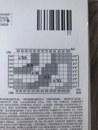 Calze Calzedonia tg S - 30denari