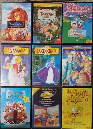 Lote DVD Disney