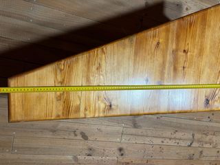 mesa de centro madera maciza