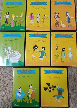 Lote DVD dibujos animados del pais