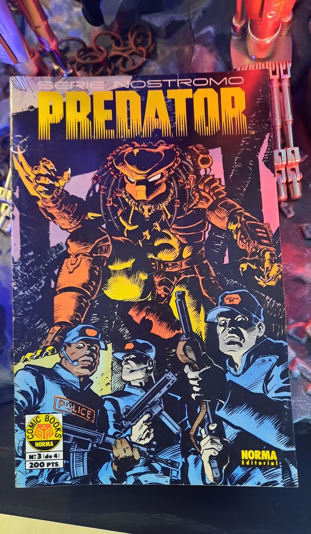 CÓMIC PREDATOR SERIE NOSTROMO COMPLETO ESPAÑOL