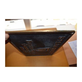 Placa Original Caldera Central Térmica de Carbón