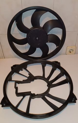 VOLANTE Y CHASIS VENTILADOR RADIADOR C4