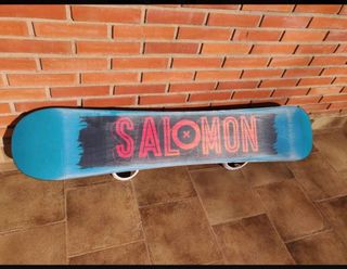 PACK Tabla snow salomon pulse + fijaciones
