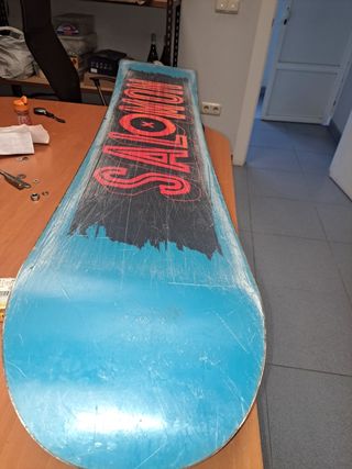 PACK Tabla snow salomon pulse + fijaciones